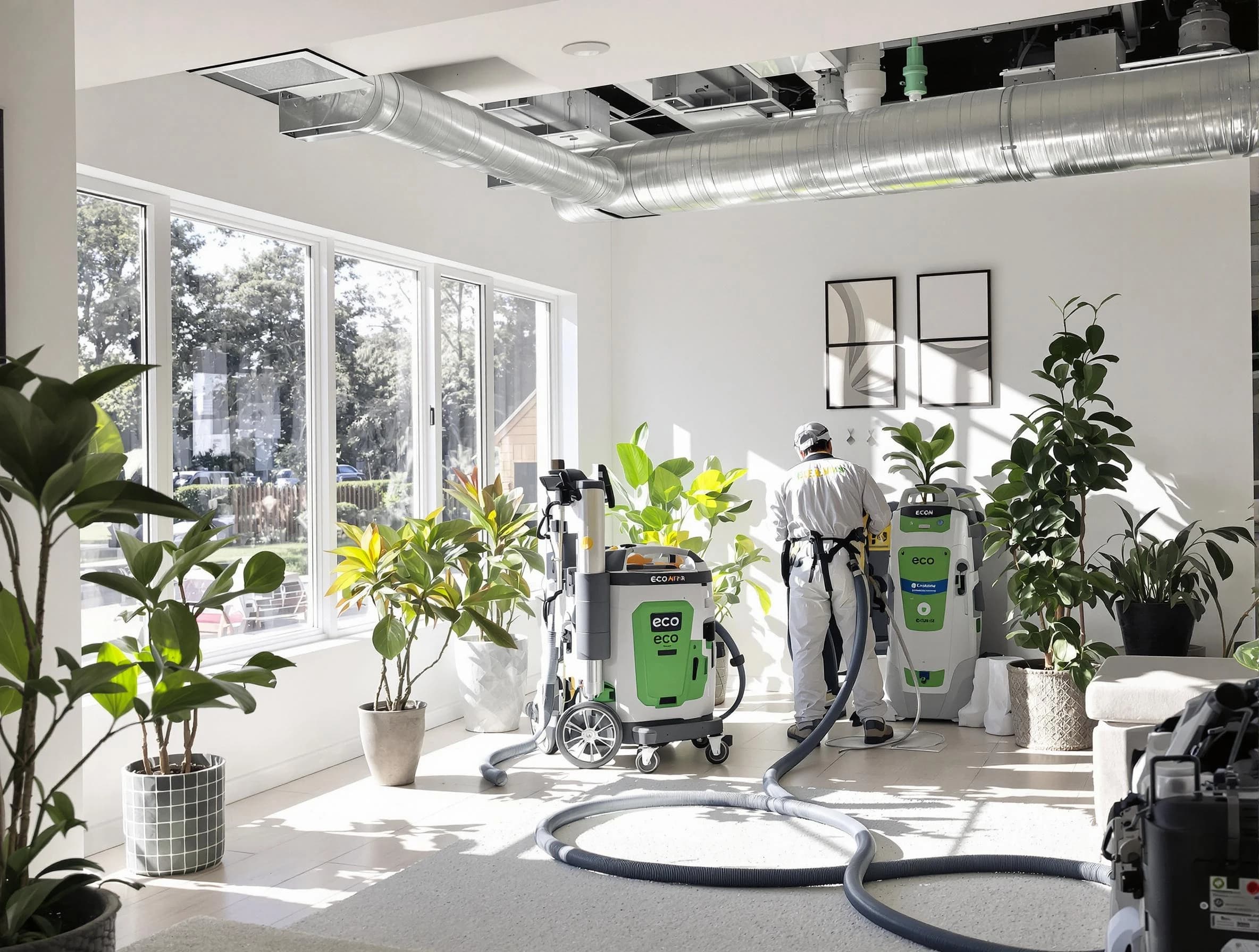 Environmentally-friendly duct cleaning by Jurupa Valley Air Duct Cleaning in Jurupa Valley