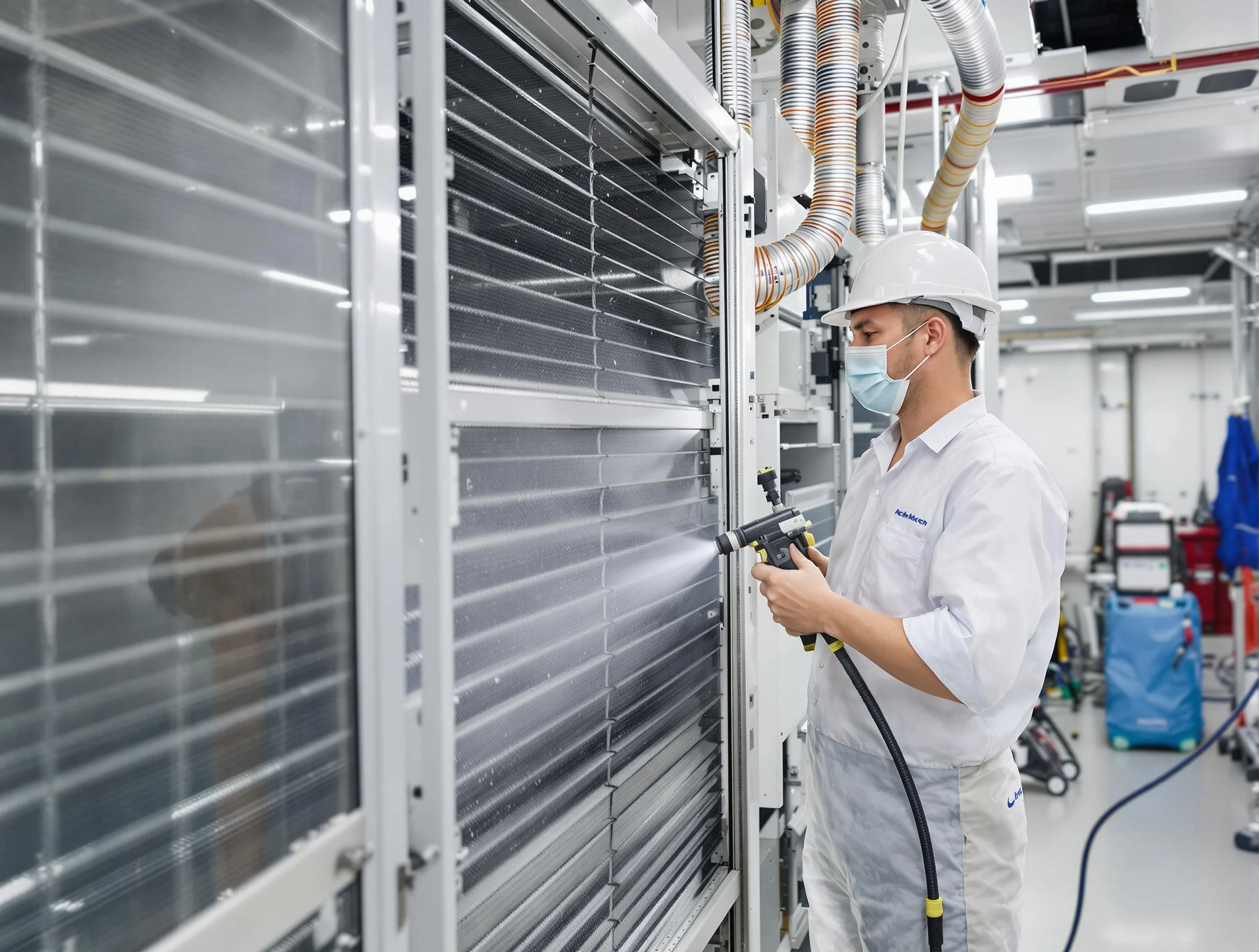 Professional AC coil cleaning by Jurupa Valley Air Duct Cleaning in Jurupa Valley