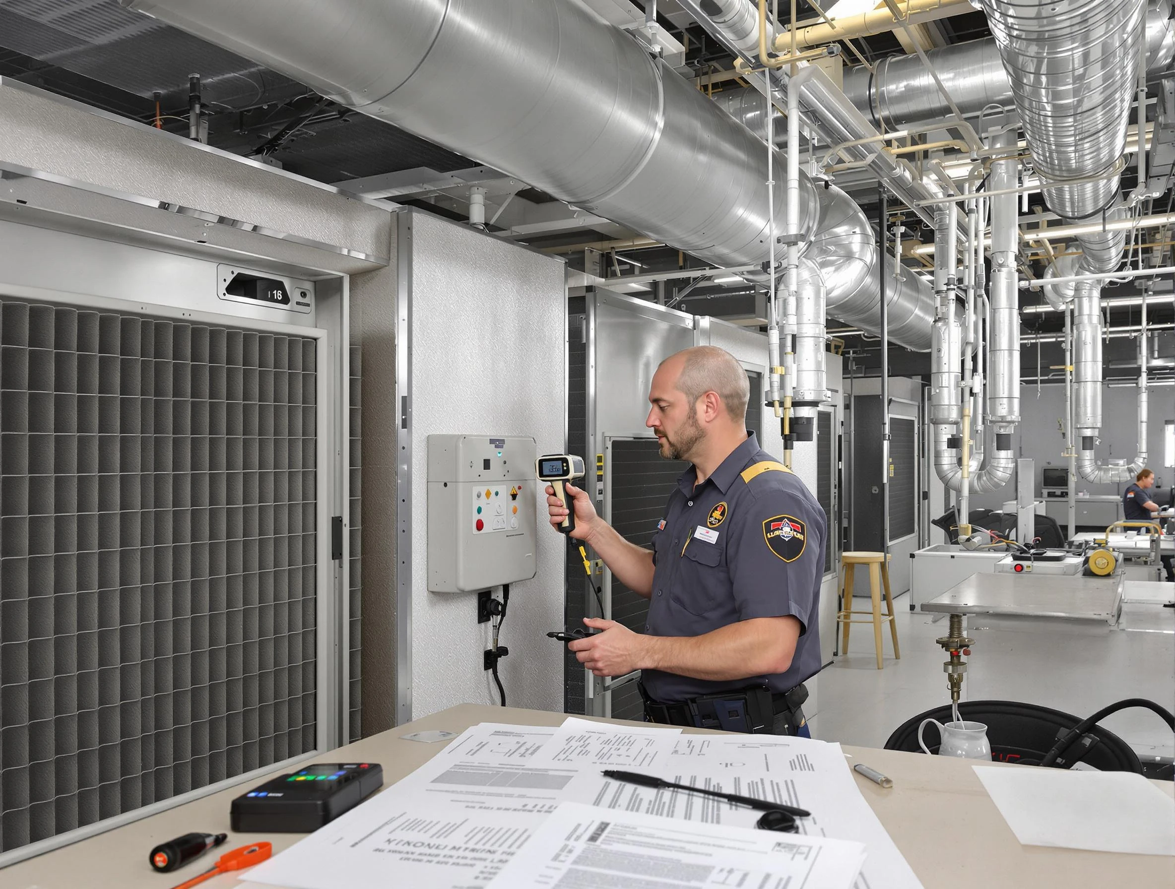 Professional filter system inspection by Jurupa Valley Air Duct Cleaning in Jurupa Valley